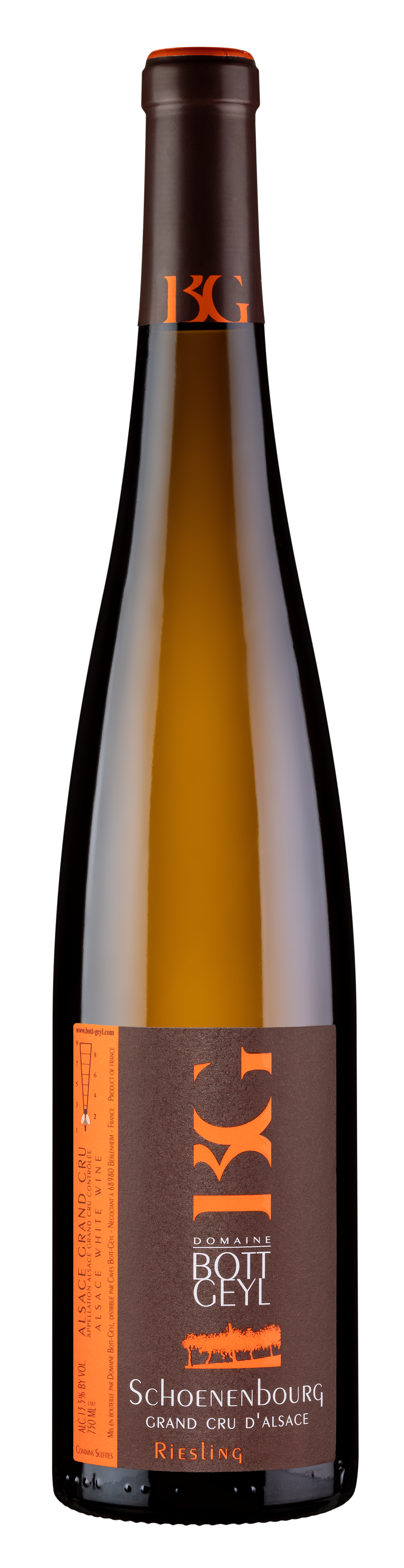 Étiquette Riesling Grand Cru Schoenenbourg