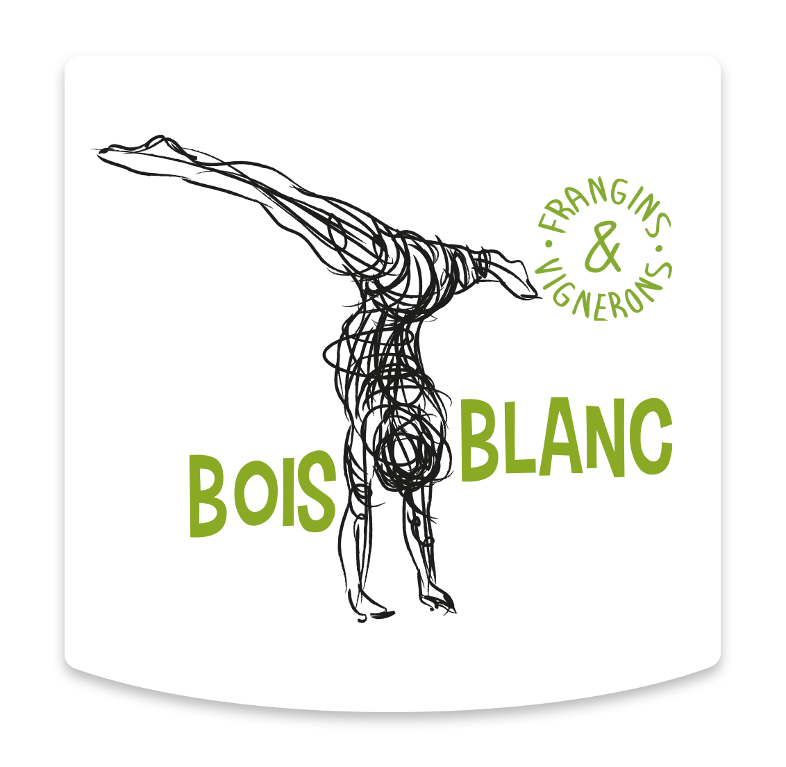 Étiquette Bois Blanc